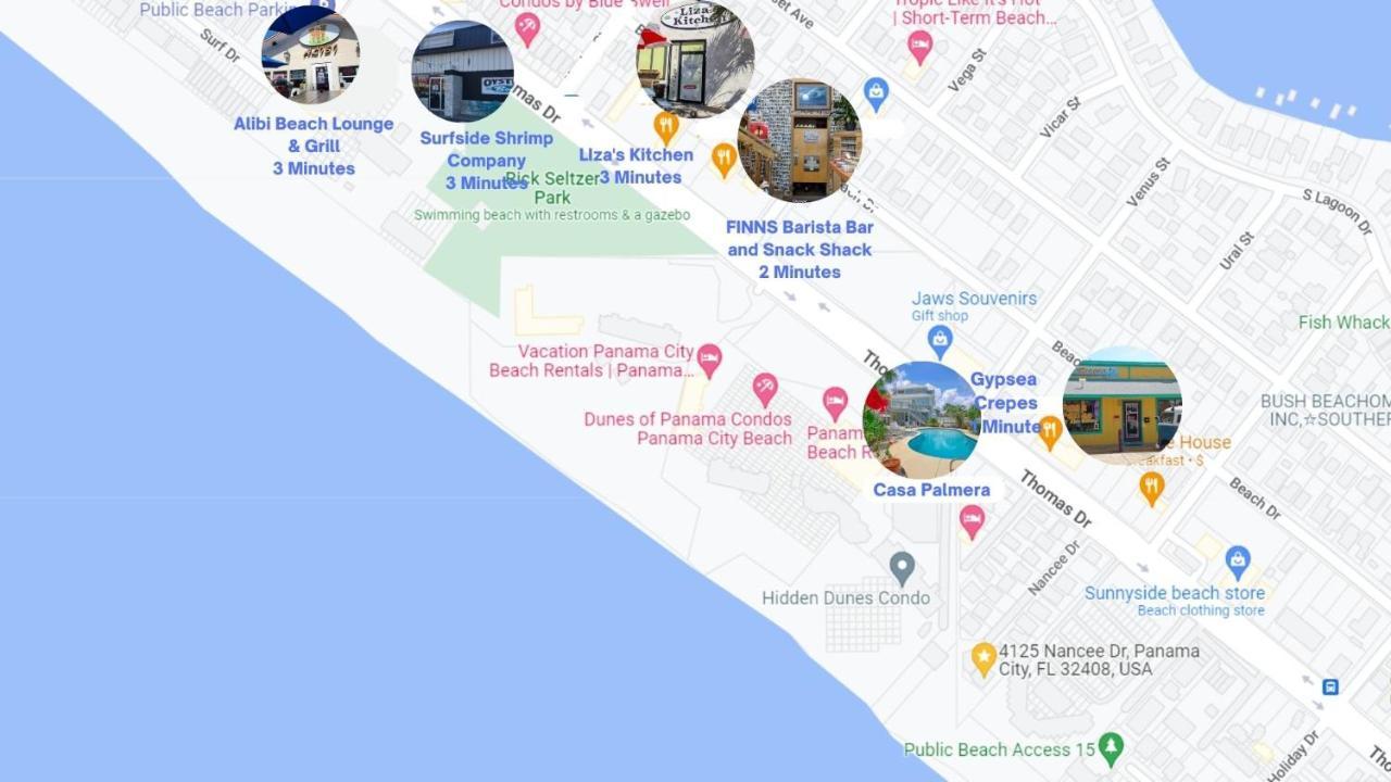 Casa Palmera Панама Сити Бийч Екстериор снимка