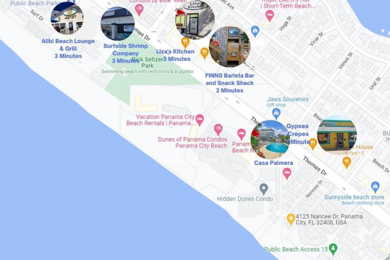 Casa Palmera Панама Сити Бийч Екстериор снимка